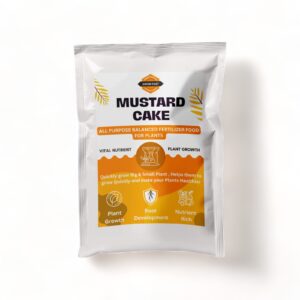 Growfast Mustard Cake - Organic Fertilizer for Nutrient-Rich Soil.