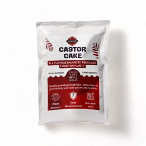 Growfast Castor Cake - Organic Soil Amendment for Nutrient-Rich Gardening.