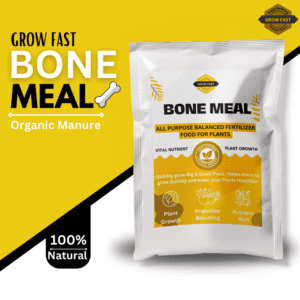 Growfast Bonemeal - Natural source of phosphorus for strong plant roots.